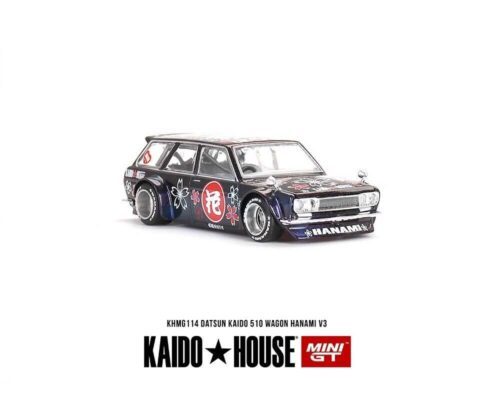 Mini GT Kaido House Datsun KAIDO 510 Wagon Hanami V3