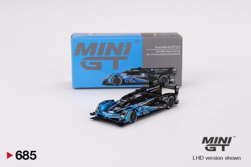 Mini GT Acura ARX-06 GTP #10 No. 10 Konica Minolta Acura ARX-06 2023 IMSA Daytona 24 Hrs