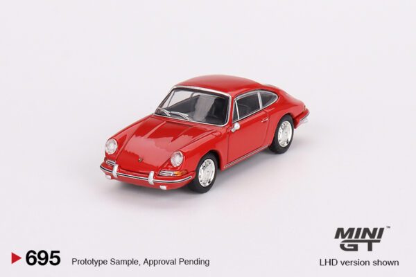 695.1 Mini GT 1/64 Porsche 901 1963 Signal Red MGT00695