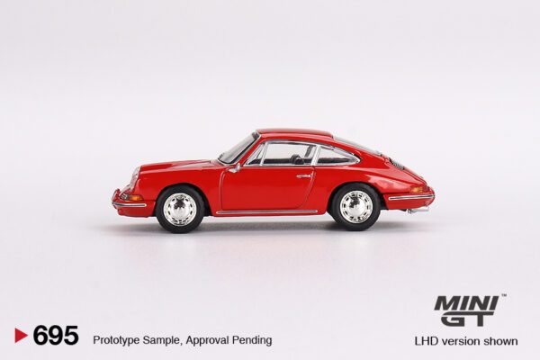 695.3 Mini GT 1/64 Porsche 901 1963 Signal Red MGT00695