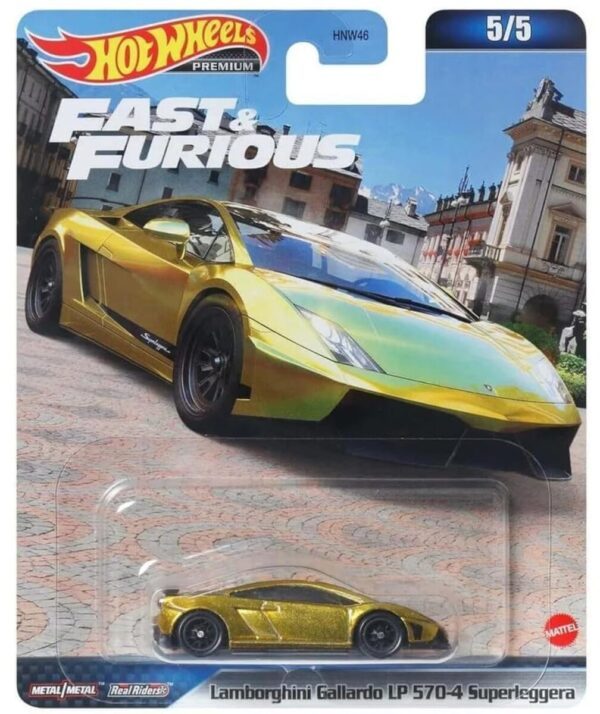 Version 1.0.0 Hot Wheels Premium Fast and Furious Lamborghini Gallardo LP 570-4 Superleggera