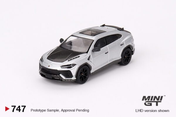 747.1 Mini GT 1/64 Lamborghini Urus Performante Grigio Nimbus MGT00747