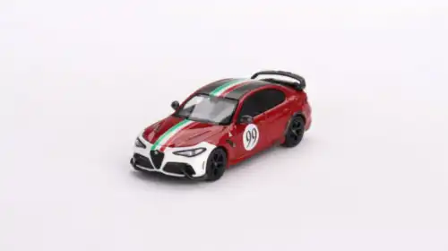 1/64 BBR Alfa Romeo Giulia GTAm Rosso GTA #99 Centro Stile Livery BBRDIE6412
