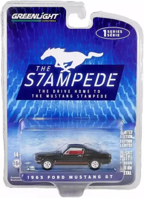 Greenlight - #13340-A - 1965 Ford Mustang GT - The Stampede Series 1 - 1/64