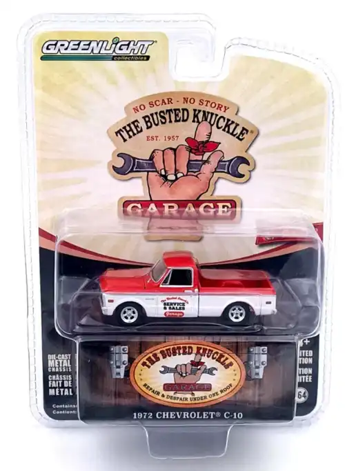 Greenlight Busted Knuckle Garage 2 - 1972 Chevrolet C-10 Shortbed 39120-F
