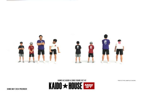 khmg142 Mini GT 1/64 Figurine: Kaido & Sons V2