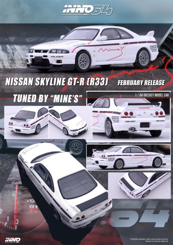 İNNO64 Nissan Skyline GT-R N1 (R33) Tuned By Mine's